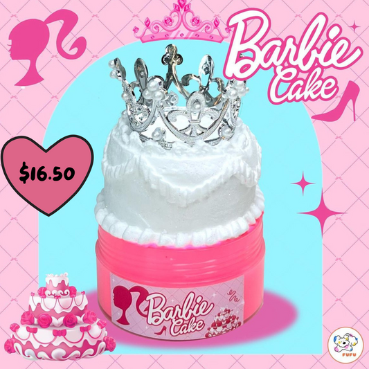 Barbie Cake Slime