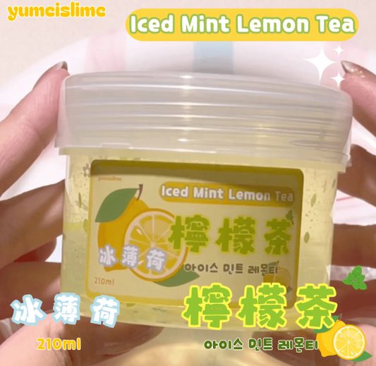 Ice Mint Lemon Tea Slime