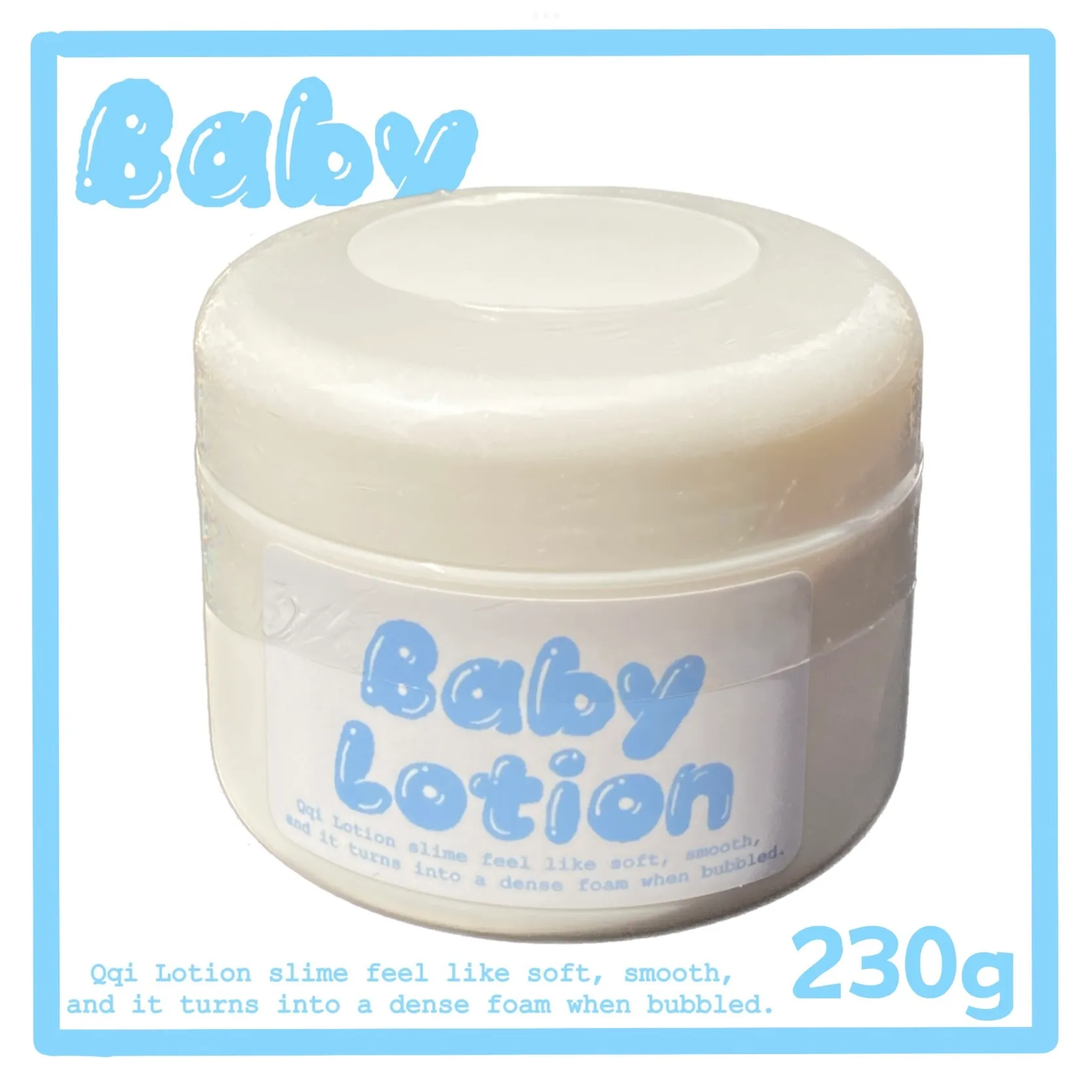 Baby Lotion Slime