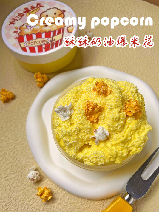 Butter Popcorn Slime